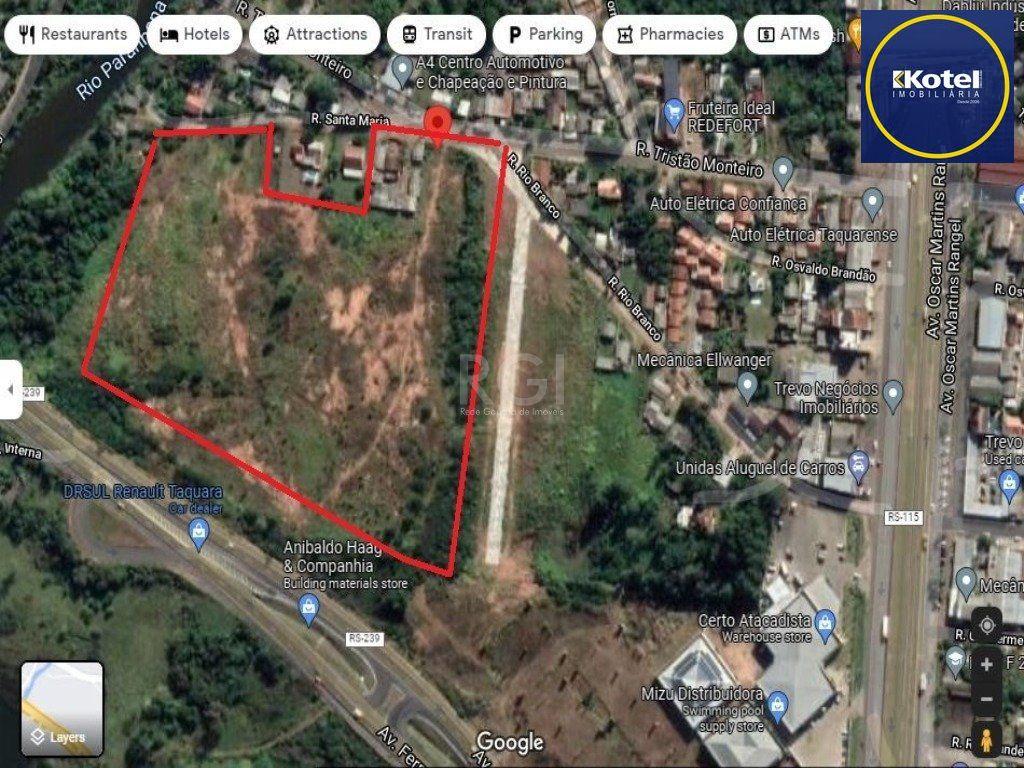 Terreno para Venda - 66600m², 0 dormitórios, Santa Maria