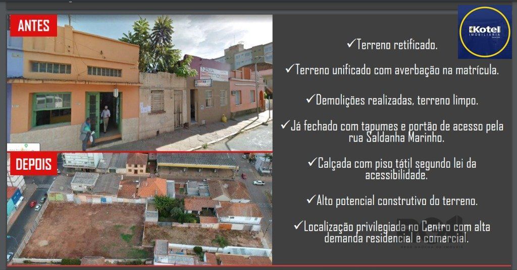 Terreno à venda, Centro - Cachoeira do Sul
